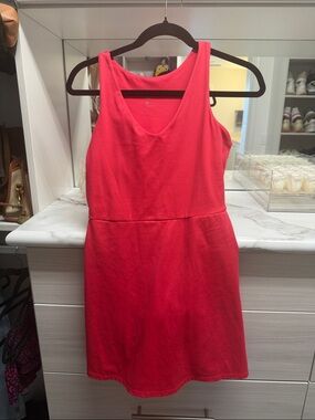 GAP Athletic Hot Pink Sleeveless Mini Dress